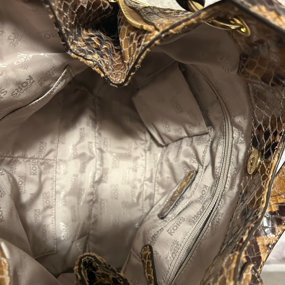 MK Michael Kors limited edition Python Handbag Pu… - image 7